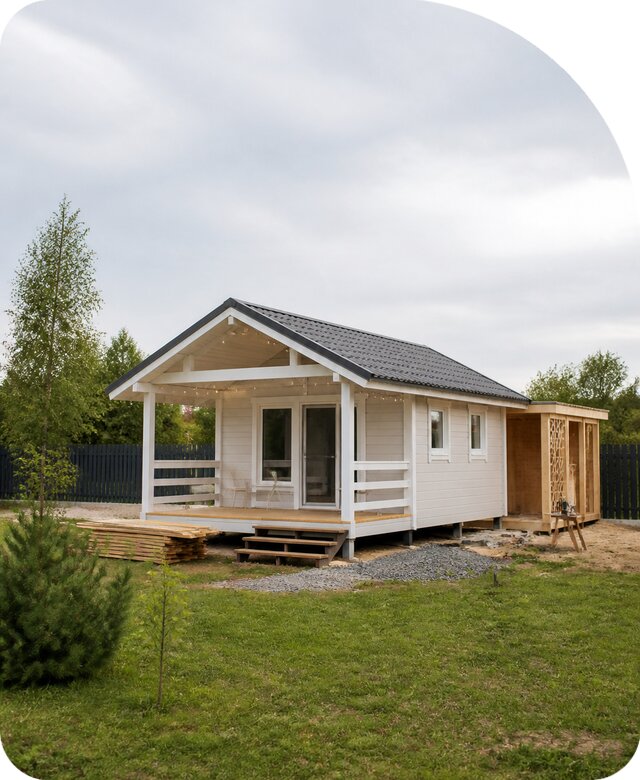 Строительство дачного домика в Сызрани по цене от 354550 РадиДОМА-Сзр